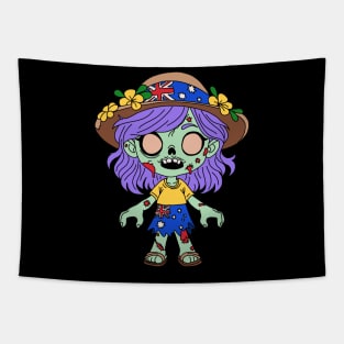 Australian Zombie Tapestry