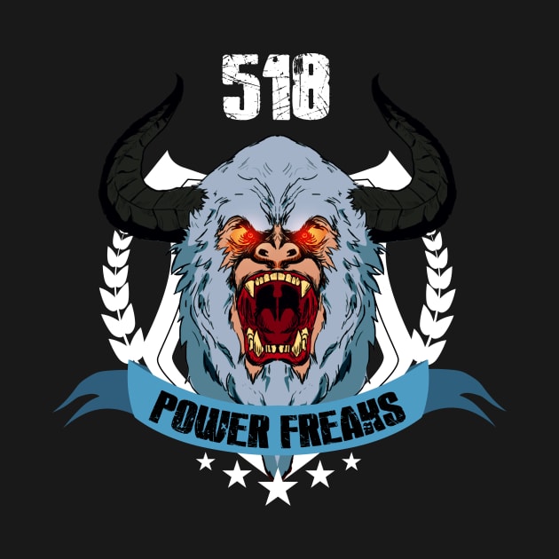 518 power freaks - badge by Actualsuperhero