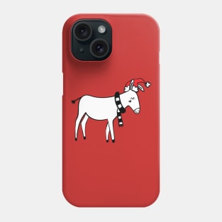 Christmas donkey Phone Case