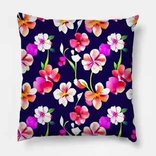 Wild flower, Flower pattern Pillow