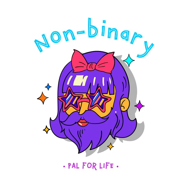 nonbinary pal for life by Zipora