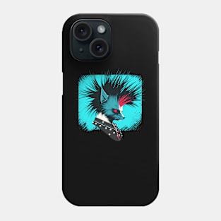 Punk cat Phone Case