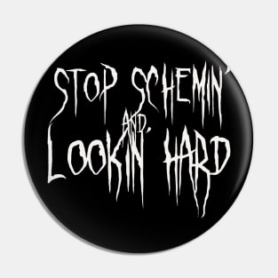 StopSchemin Pin