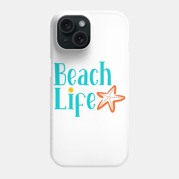 Beach Life Phone Case by Ombre Dreams