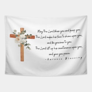 Aaronic Blessing May the Lord Bless You Prayer Tapestry