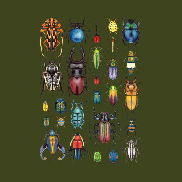 Beetle Collection by Oh Hokey Pokey