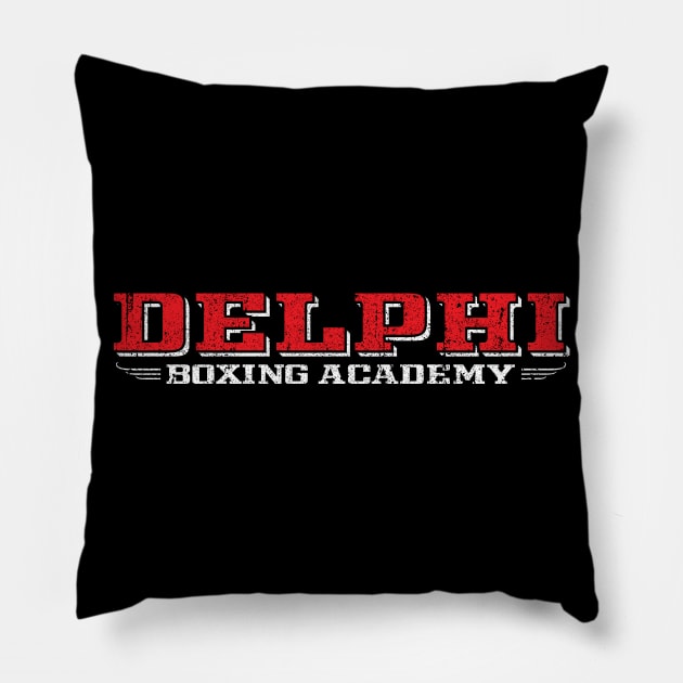 Delphi Boxing Academy Pillow by huckblade