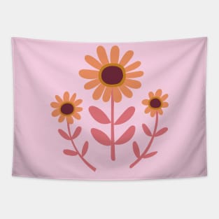 Arts and Crafts Daisies Tapestry