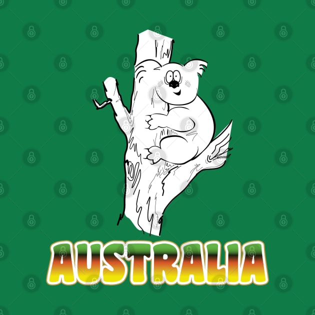 Australia - koala by toz-art