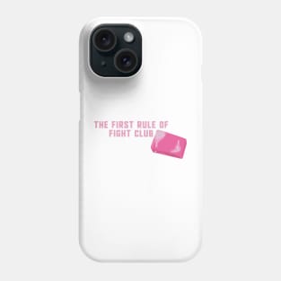 Fight Club movie illustration Phone Case