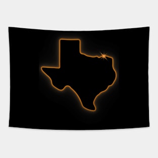 Texas Total Solar Eclipse 2024 Tapestry