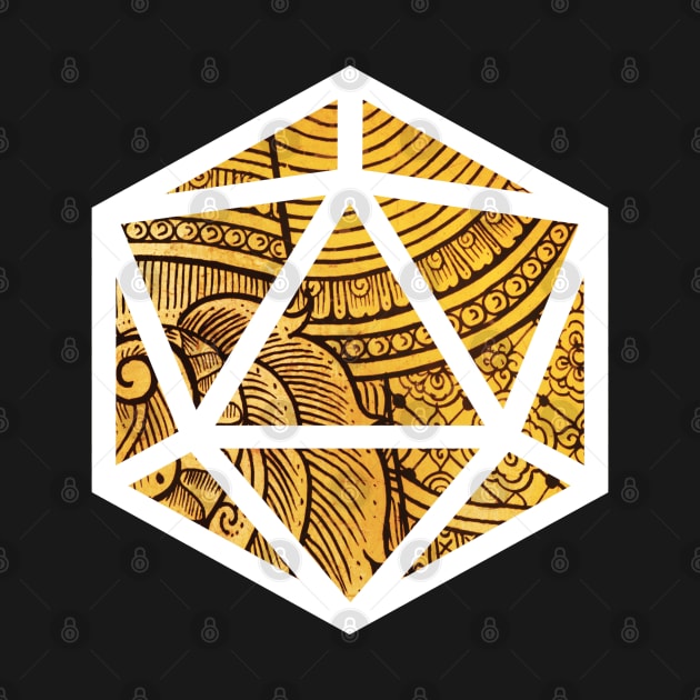 D20 Decal Badge - Bard's Tale by aaallsmiles