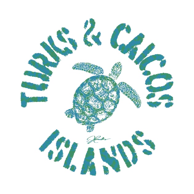 Turks & Caicos Islands Sea Turtle by jcombs