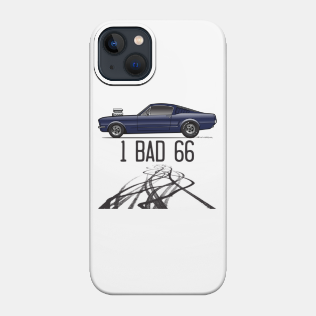 One Bad-Nightmist Blue - 1966 Fastback - Phone Case