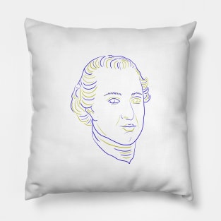 immanuel kant Pillow