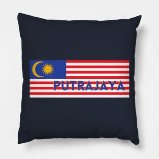 Putrajaya City in Malaysian Flag Pillow