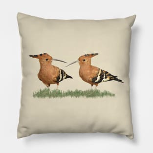 Hoopoe a bird in Kenya / Africa Pillow