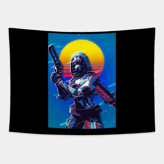 Destiny Hunter Tapestry by Durro