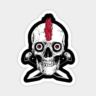 Skull and Swords Magnet