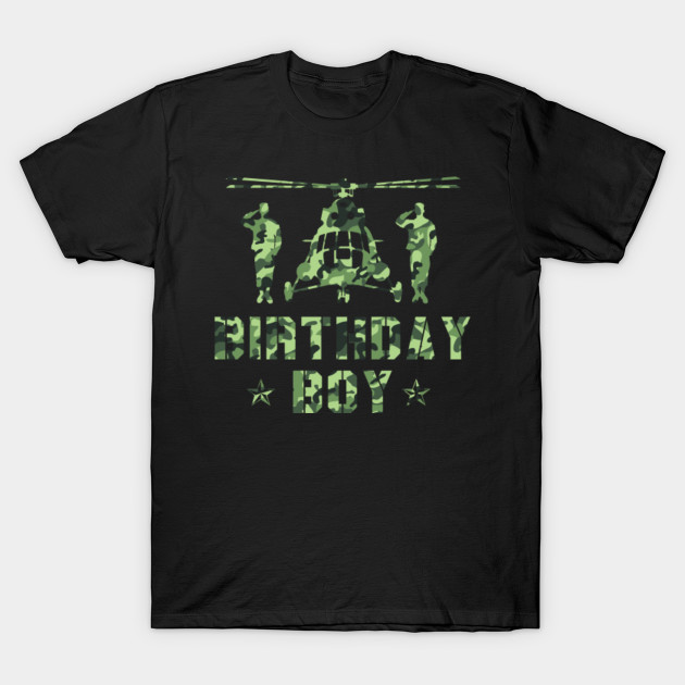 Birthday Army Party Army Decorations Boys Birthday Party Tee