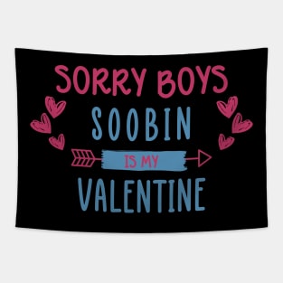 Sorry Boys Soobin Is My Valentine Tapestry