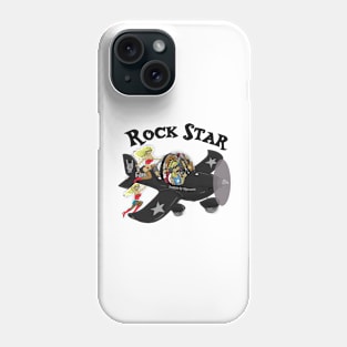 Rock Star Pilot EV97 Eurostar Aircraft Phone Case