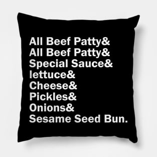 Funny Names x McDonalds Big Mac Pillow