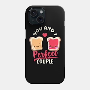 Perfect Partner Peanut Butter Jam Jelly Gift Phone Case