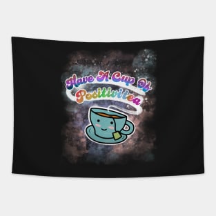 Have A Cup Of Positivitea cute teacup Tapestry