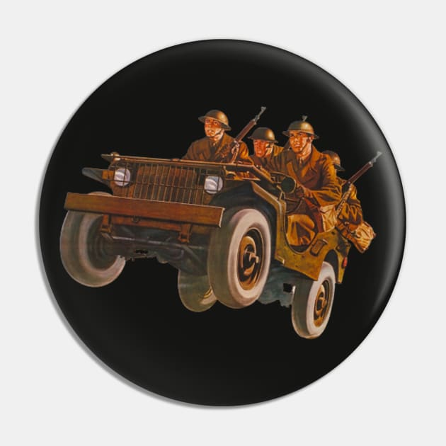 Desert Rats Pin by Distant War