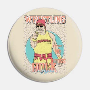 Hulk Hogan Aesthetic Wrestling /// Just Say No To Drugs Pin