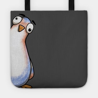 Curious Pigeon Stare Tote