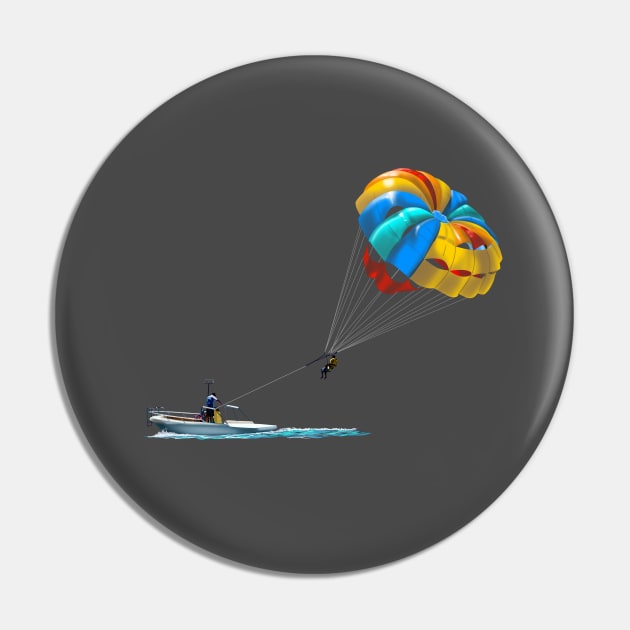 Parasailing Pin by sibosssr