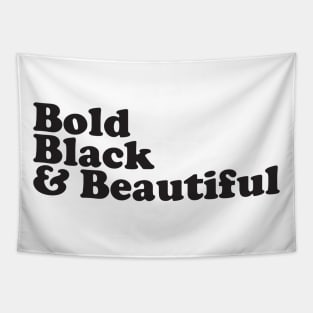 bold black beautiful Tapestry