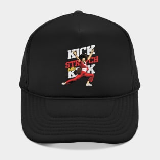 sally omalley KICK STRECH AND KICK fan design Hat