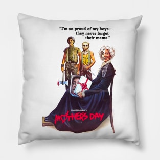 Mother's Day 1980 Poster Pillow