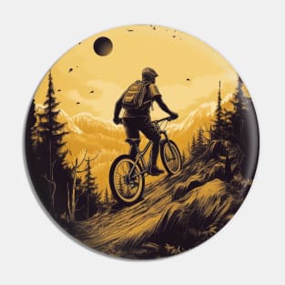 Mountain Biker Pin