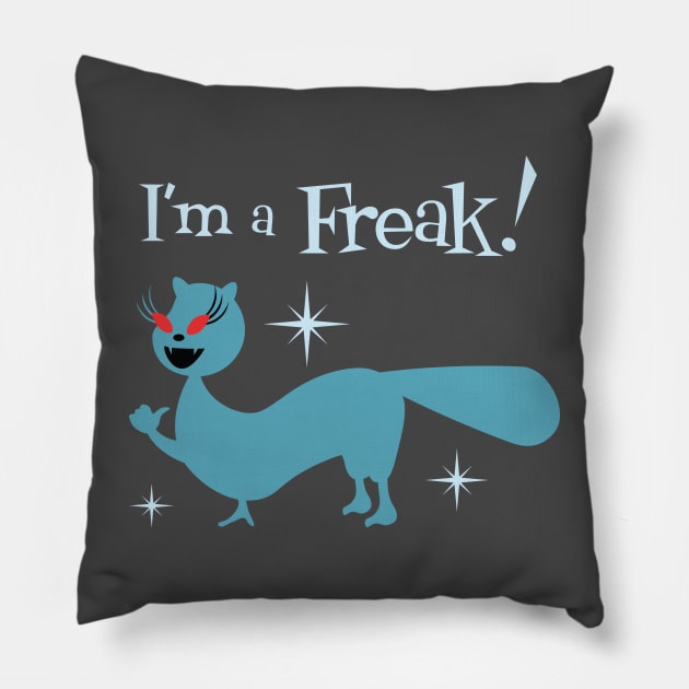 Gef the Talking Mongoose Pillow by The Constant Podcast