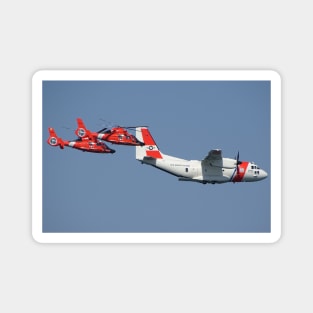 Coastguard Flypast Magnet