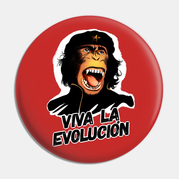 Chimp Guevara, el revolucionario Pin by BrokenSpirit