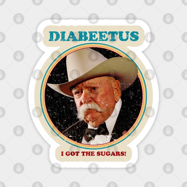 Retro Style - Diabeetus I Got The Sugars! Magnet by ICO DECE