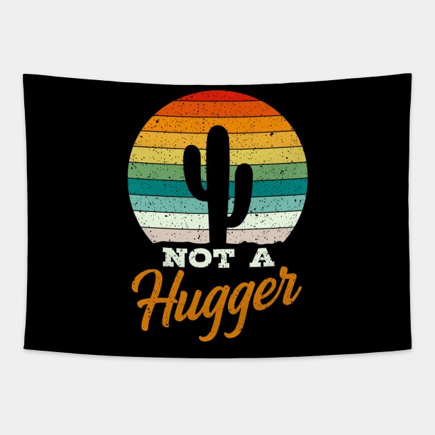 Not A Hugger Cactus Gift Tapestry by Delightful Designs