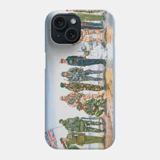 Royal Marines 1972-2014 Phone Case by WonderWebb