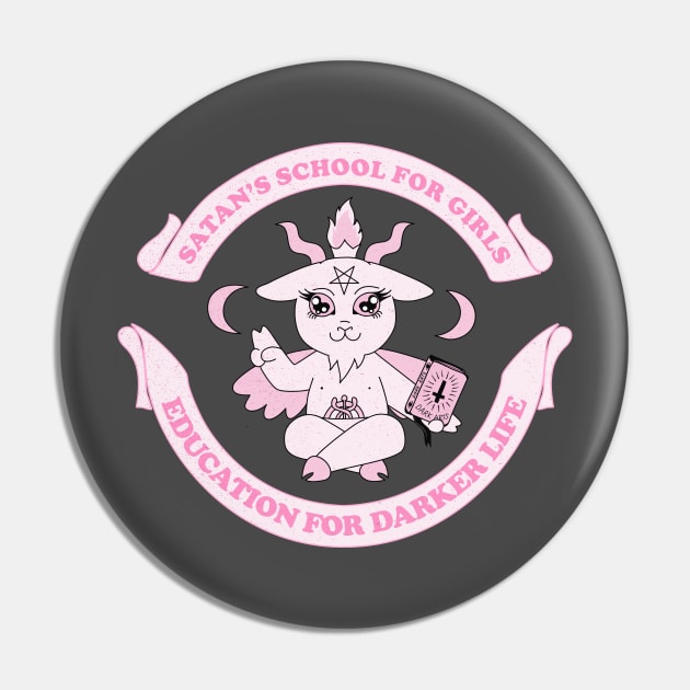 Satan's School For Girls Pin by secondskin