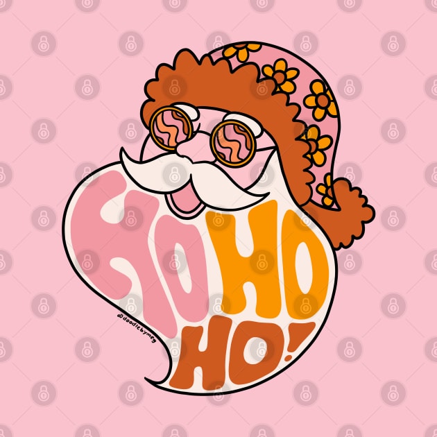 Hippie Ho Ho Ho by Doodle by Meg