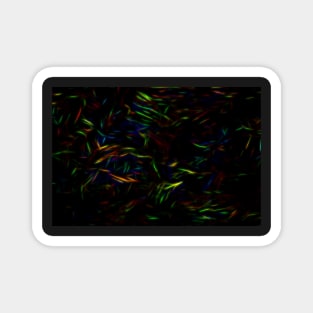 Colourful Random abstract background pattern Magnet