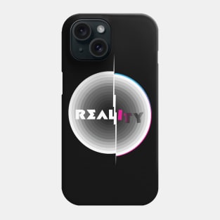 Reality glitch Phone Case