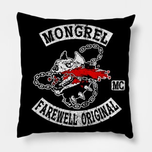 Mongrel Motorcycle Club Pillow