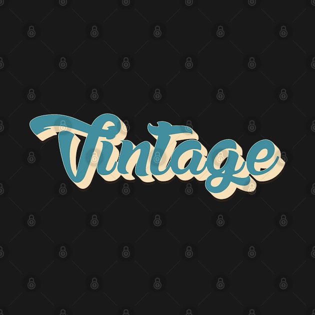 Text “vintage” by Inch