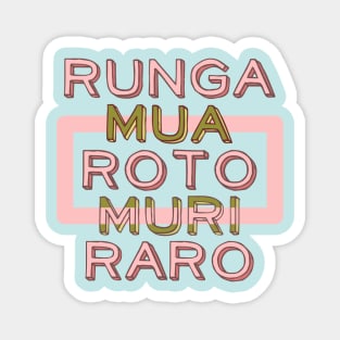 Maori Language Te Reo Magnet